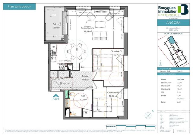 appartement - LAVAL - 53