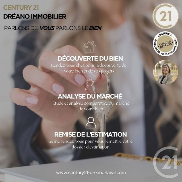 Afficher la photo en grand maison à vendre - 9 pièces - 232.0 m2 - CUILLE - 53 - PAYS-DE-LOIRE - Century 21 Dréano Immobilier